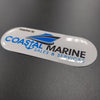 3D resin domed dealer decal - lozenge