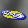 3D resin domed dealer decal - oval