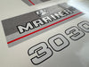 Mariner 30hp 2 stroke outboard decals/sticker kit (early 90's)