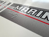 Mariner 30hp 2 stroke outboard decals/sticker kit (early 90's)