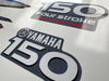 Yamaha 150hp four stroke outboard engine decals/sticker kit