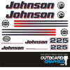 Johnson 225hp four stroke (2005) outboard engine decals/sticker kit