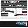 Mercury 100hp clamshell (early 80's) outboard decals/sticker kit