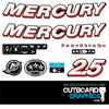 Mercury 2.5hp 4 stroke (2006) outboard decals/sticker kit