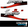 Mercury 60hp two stroke (2003) outboard decals/sticker kit