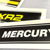 Mercury Racing XR2 outboard decals/sticker kit