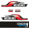 Suzuki DT55 55hp (1997) outboard engine decals/sticker kit