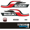 Suzuki DT6 6hp (1997) outboard engine decals/sticker kit