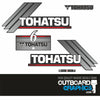 Tohatsu 6hp 2 stroke (2003) outboard engine decals/sticker kit
