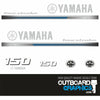 Yamaha 150hp four stroke (2013) outboard engine decals/sticker kit