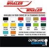 Pair of 28" (711mm) Boston Whaler sticker/decals
