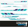 Dellquay Sportsfish 660 2 colour hull decal/sticker kit