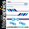 Fletcher Arrowsport GTO 17' 2 colour sticker/decal kit