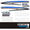 Yamaha 150hp four stroke outboard engine decals/sticker kit