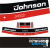 Johnson 140hp two stroke outboard engine decals/sticker kit