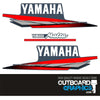 Yamaha 3hp Malta outboard engine decals/sticker kit