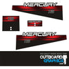 Mercury 15hp 2 stroke outboard decals/sticker kit (1996)