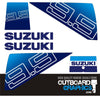 Suzuki DT9.9 9.9hp two stroke outboard engine decals/sticker kit