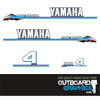 Yamaha 4hp 4 stroke (1999) outboard decals/sticker kit