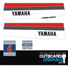 Yamaha 4hp 2 stroke outboard engine decals/sticker kit (early 80's)