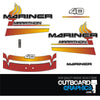 Mariner 40hp Marathon outboard engine decals/sticker kit