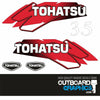 Tohatsu 3.5hp 2 stroke (2006) outboard engine decals/sticker kit