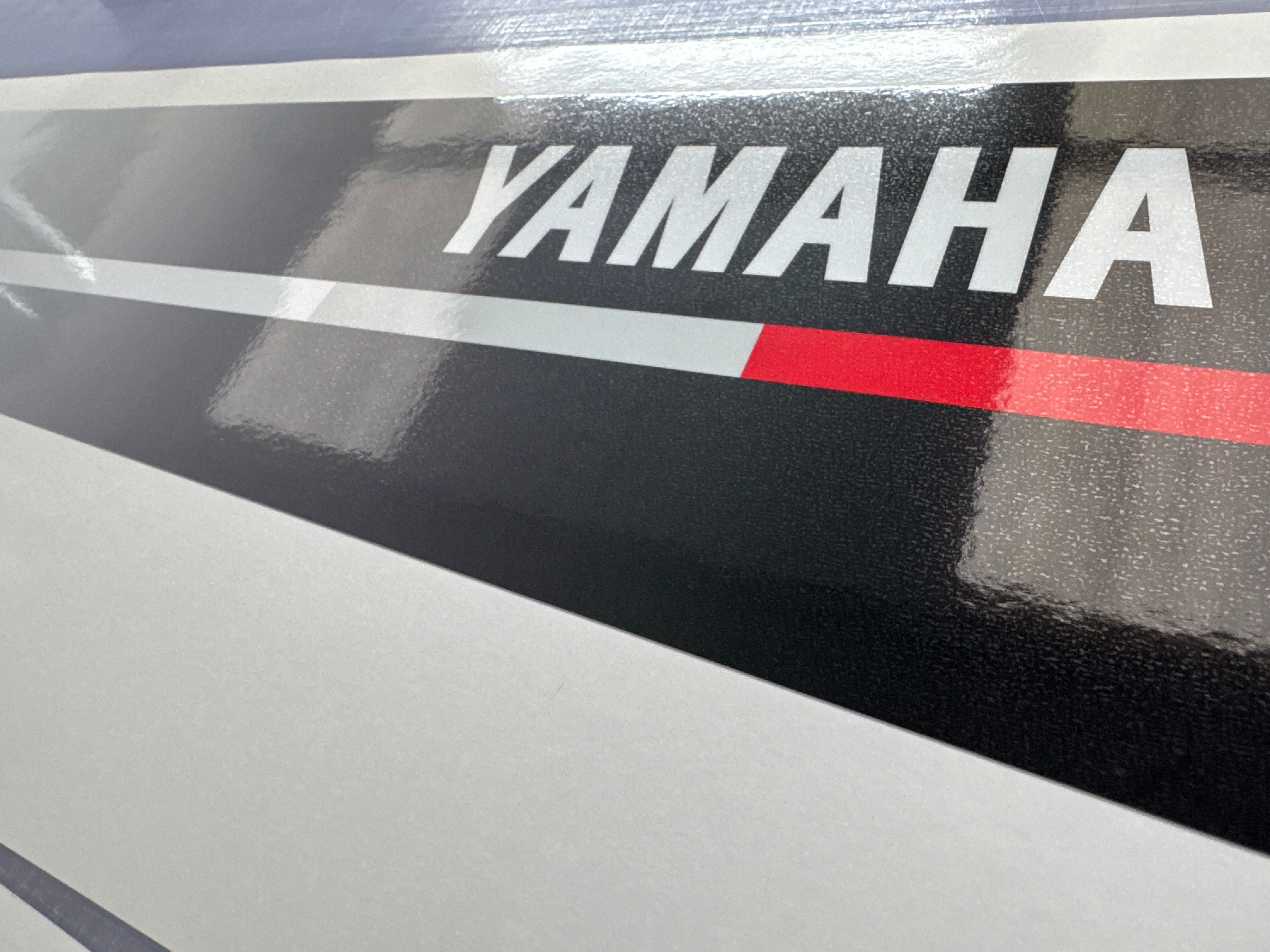 Yamaha 20hp two stroke (1987) outboard engine decals/sticker kit ...