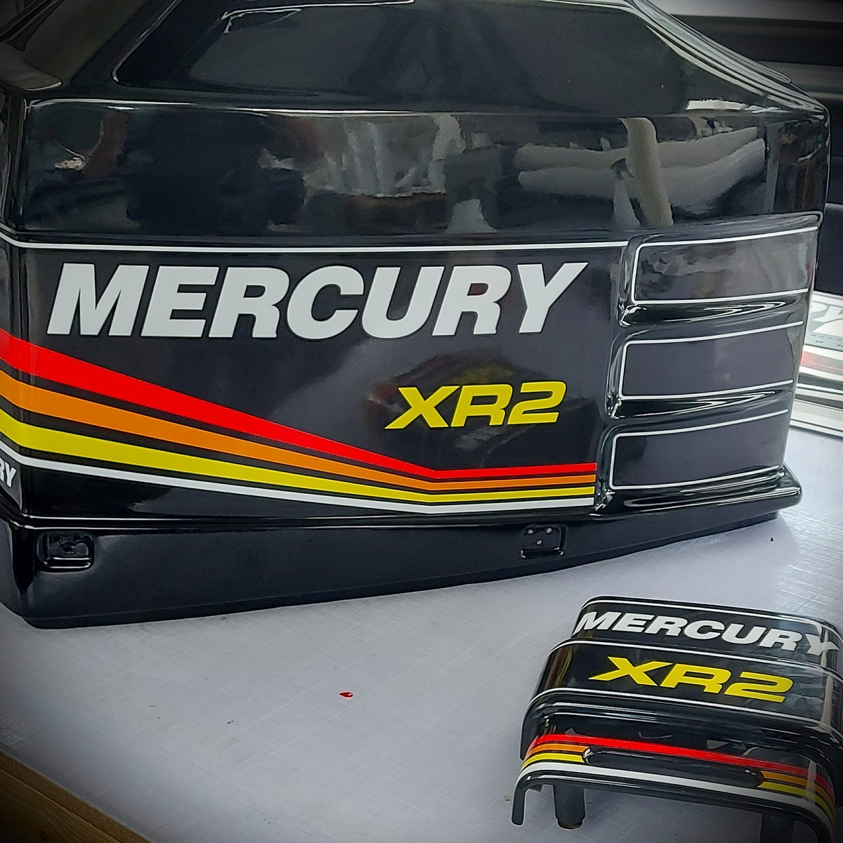 Mercury Racing XR2 outboard decals/sticker kit– Outboard Graphics