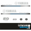 Yamaha 60hp four stroke (2013) outboard engine decals/sticker kit